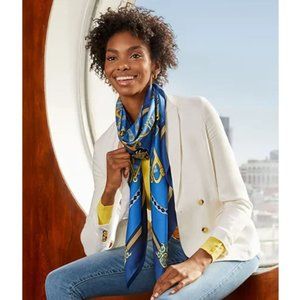 J. Mclaughlin White‎ Ressie Double Breasted Blazer, NWOT. Size 10